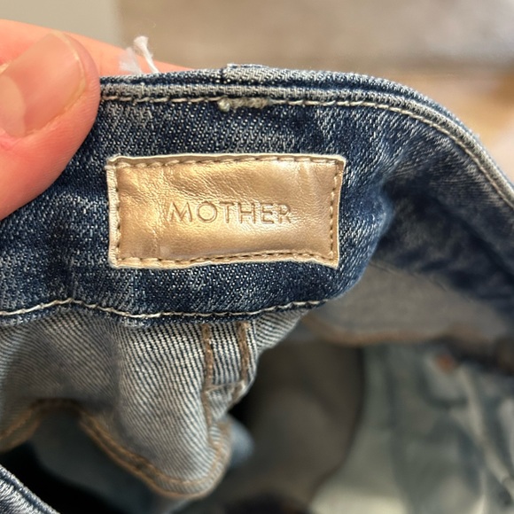 MOTHER The Looker Songs of the Cowboys Blue Skinny Jeans - size 27 - Picture 4 of 6